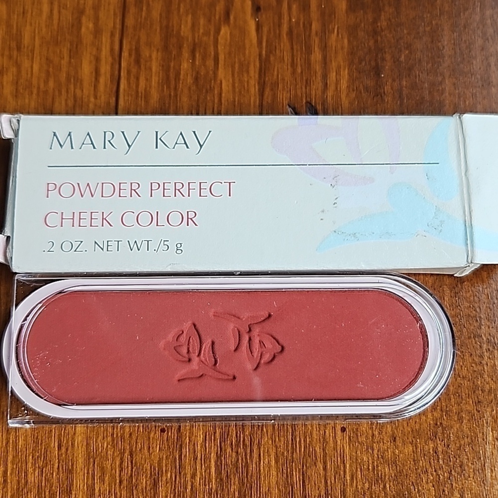 Mary Kay Retired Gingersnap 6207 Powder Perfect Cheek Color Blush Ova…